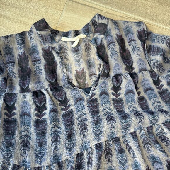 BCBG Generation Patterned Tunic Flowy Dress - Size XS - Picture 6 of 7